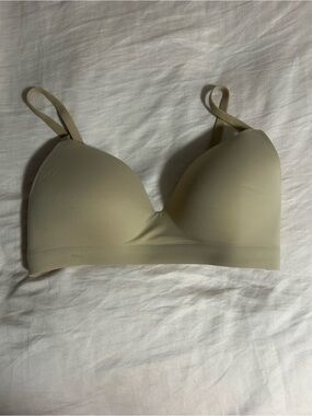Soma Enbliss Wireless Beige Wireless T-Shirt Bra Size 34C